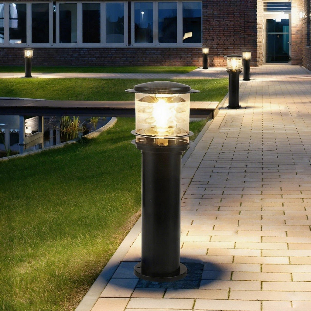 Modern Cylindrical Die Cast Aluminum LED Bollard Light Waterproof IP65 - Image 8