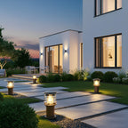 Modern Cylindrical Die Cast Aluminum LED Bollard Light Waterproof IP65 - Image 4