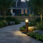 Modern Cylindrical Die Cast Aluminum LED Bollard Light Waterproof IP65 - Image 5