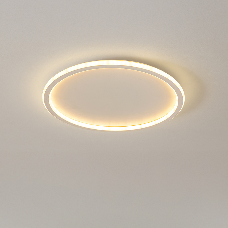 Scandinavian Round Flush Mount LED Ceiling Light - Image 9