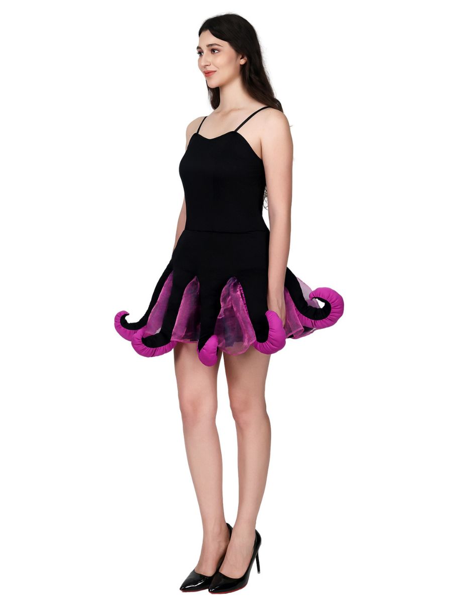 Womens Sea Witch Costume Dress - Image 3