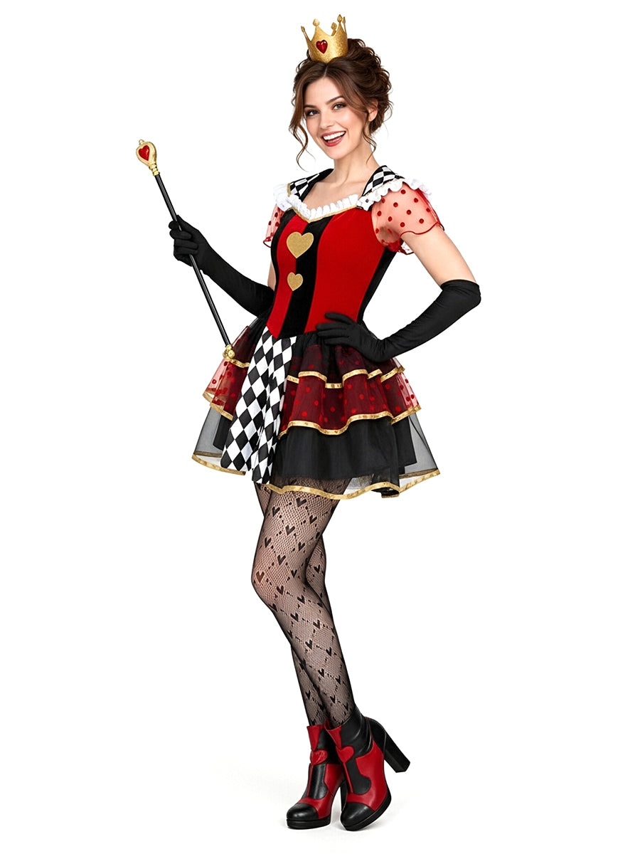 Womens Queen of Hearts Costume - Image 2