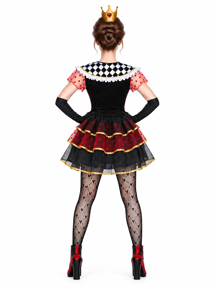 Womens Queen of Hearts Costume - Image 3