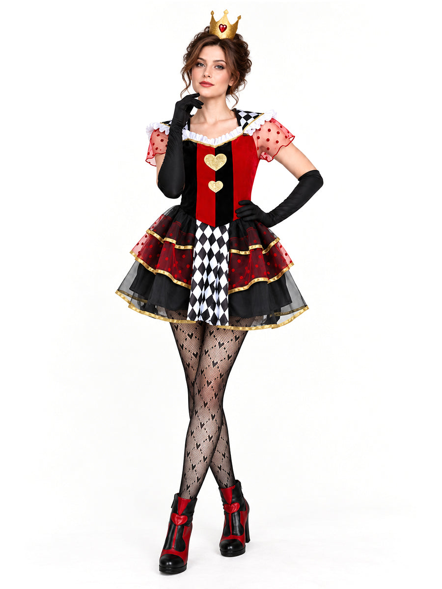Womens Queen of Hearts Costume - Image 4