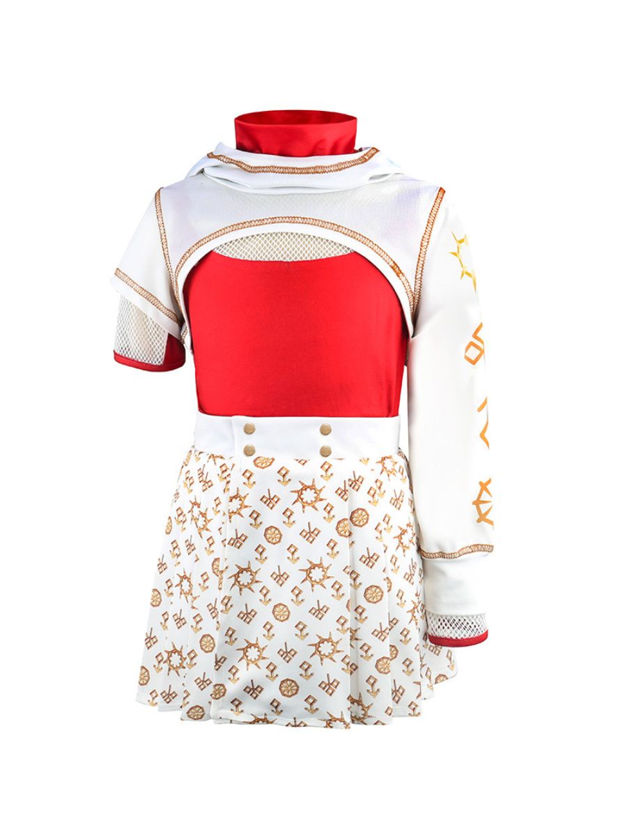 Girls 4 Piece Vampire Cosplay Costume - Image 6