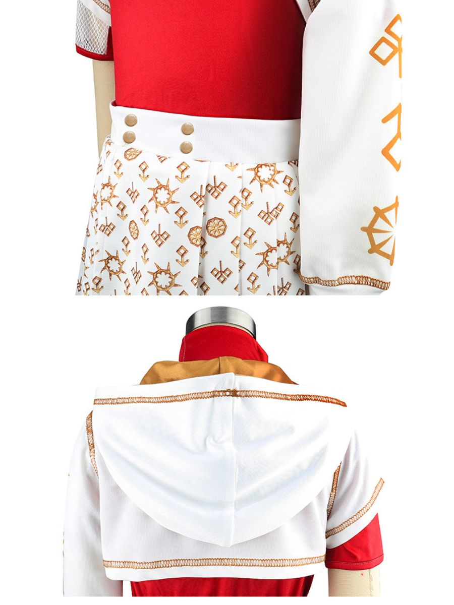 Girls 4 Piece Vampire Cosplay Costume - Image 11